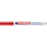 Marqueur Peinture Brillante 751 Rouge Pointe Ronde 1-2 mm x 10 EDDING