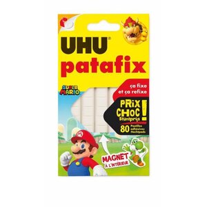 UHU - Patafix Blanche 80 Pastilles PRIX CHOC RDC