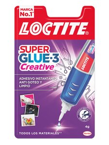 Loctite Superglue-3 Creative Pen 4Gr - Adhésif universel en forme de stylo - Application goutte à goutte précise et propre - Pas de gouttes - Force d'adhérence maximale