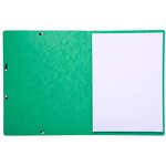 Chemise À Élastique Sans Rabat Carte Lustrée 355gm2 - A4 - Vert - X 50 - Exacompta