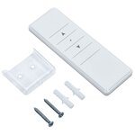 vidaXL Auvent rétractable automatique bleu et blanc 4x3 m