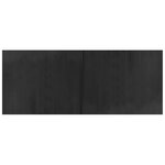 vidaXL Tapis rectangulaire gris 80x200 cm bambou