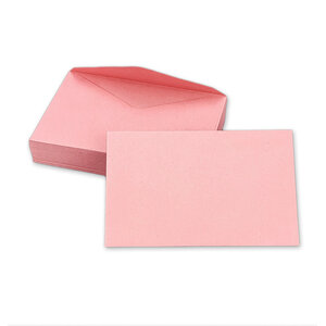 Lot de 1000 Enveloppes ELECTIONS 90x140 mm - rose 80 g
