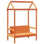 vidaXL Ensemble de lit de jour avec toit 90x200 cm bois de pin massif
