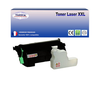 Toner compatible avec ricoh aficio spc5300dn spc5310dn remplace ricoh aficio mp501/mp601 (407824) - 25 000 pages - t3azur
