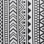 vidaXL Tapis d'extérieur Noir 80x150 cm PP