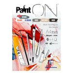 Bloc papier dessin painton clairefontaine 21 x 29 7 cm a4 250g assortiment feuilles