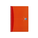 Carnet My Colours A5 avec reliure à spirale double, règle marque-pages et pages lignées, 90 g/m², 90 feuilles/180 pages, bleu (paquet 5 unités)