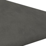 vidaXL Panneaux muraux 12 Pièces Gris foncé 30x30 cm Velours 0 54 m²
