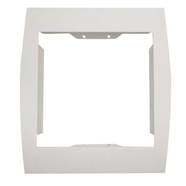 Support grillage rigide & palissade blanc crème mat sablé ral 9010ms