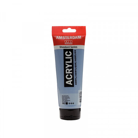 Tube peinture acrylique bleu grisâtre 250 ml - amsterdam royal talens