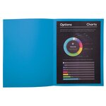 Paquet De 100 Sous-chemises Rock''s 80 - 22x31cm - Bleu - Exacompta