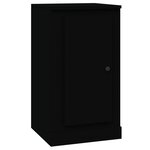 vidaXL Buffet noir 37 5x35 5x67 5 cm bois d'ingénierie
