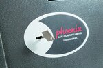Coffre-fort Anti-éffraction à Clé VELA HOME / OFFICE 10 Litres Gris PHOENIX