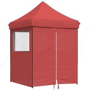 vidaXL Tente de fête Bordeaux 200 x 200 x 306 cm Tissu Oxford