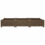 vidaXL Lit surélevé 120x40x23 cm Polypropylène
