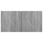 vidaXL Ensemble de meubles TV 5 Pièces Sonoma gris Bois d'ingénierie