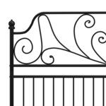 vidaXL Cadre de lit sans matelas noir métal 140x200 cm