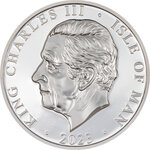 Monnaie en argent g 62.2 (2 oz) millésime 2023 noble one noble 2