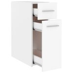 vidaXL Armoire d'apothicaire Blanc 20x45 5x60 cm Bois d’ingénierie