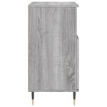 vidaXL Buffets 3 Pièces Sonoma gris Bois d'ingénierie