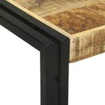 vidaXL Ensemble de 2 Tables Basses en Bois Massif de Manguier