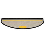 vidaXL Tapis d'escalier 15 Pièces noir 65x21x4 cm