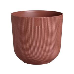 Pot de fleur Jazz Rond - Rouge Ø 29 5 x hauteur 27 cm - Intérieur 100 recyclé