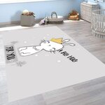 Tapis enfant Calin 80 x 150 cm - Gris