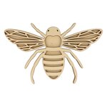 3 kits de décoration en bois Abeille