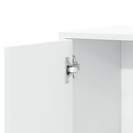 vidaXL Buffets 2 Pièces blanc 60x31x70 cm bois d'ingénierie
