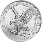 Pièce de monnaie en Argent 1 Dollar g 31.1 (1 oz) Millésime 2023 WALKING LIBERTY