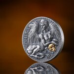 Pièce de monnaie en Argent 1000 Francs g 31.1 (1 oz) Millésime 2024 Great Greek Mythology SPHINX