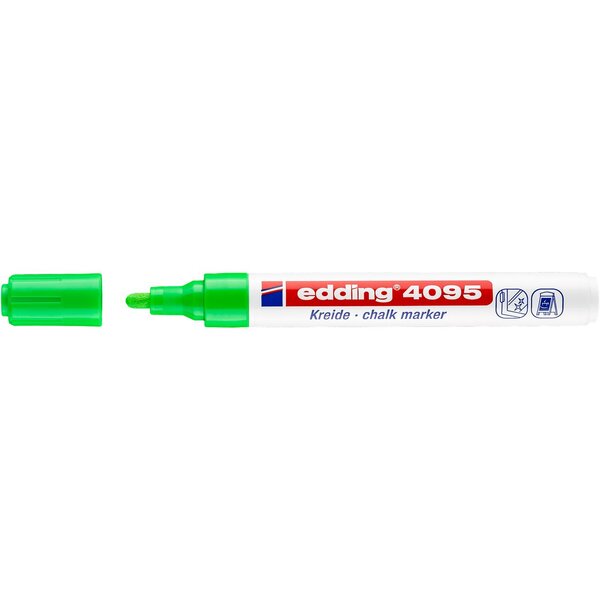 Marqueur craie liquide 4095 vert clair 2-3 mm EDDING
