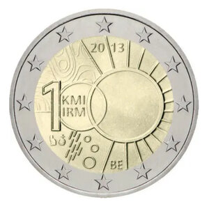 2 euros commémorative Belgique 2013 - IRM.