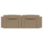 vidaXL Coussin de tête de lit cappuccino 160 cm similicuir
