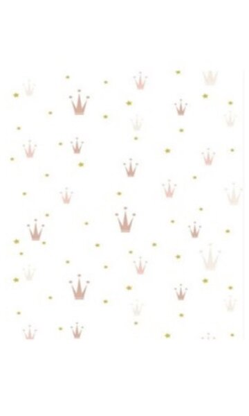 Tapis enfant Crown 120 x 160 cm - Blanc