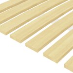 vidaXL Sommier à lattes avec 24 lattes 70x200 cm