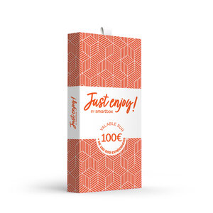 SMARTBOX - Coffret Cadeau Carte cadeau Just enjoy ! Fun - 100 € -  Multi-thèmes