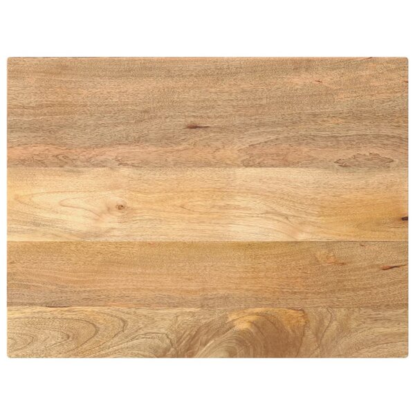 vidaXL Dessus de table 80x70x3 8 cm rectangulaire bois massif manguier