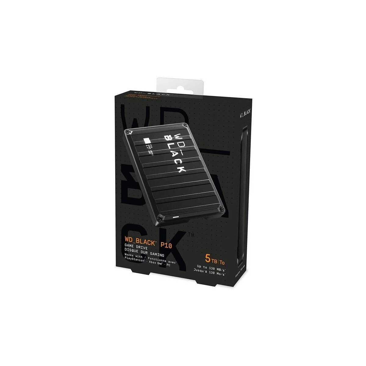 WD_BLACK P10 Game Drive - Disque dur externe - 5 To - PS4 Xbox - 2