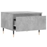 vidaXL Tables basses 2 Pièces gris béton 50x46x35 cm bois d'ingénierie
