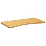 vidaXL Dessus de bureau 100x50x4 cm bambou