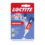 Colle glue liquide tube super glue 3 permanente 3 gr