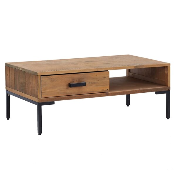 vidaXL Table basse 90x50x35 cm Bois de pin massif