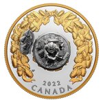 Pièce de monnaie 50 Dollars Canada Cadeaux des fêtes 2022 – Argent BE