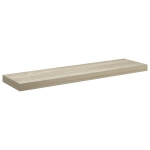vidaXL Étagère murale flottante chêne 90x23 5x3 8 cm MDF