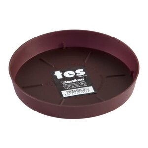 PLASTIKEN Plateau 14 cm - Pour pot de fleurs 18 cm - Bronze