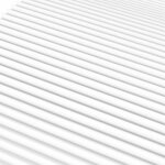vidaXL Matelas en mousse blanc 140x210 cm dureté H2 H3
