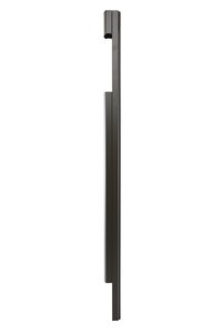 Pied latéral à sceller gris anthracite mat sablé ren 0206ms